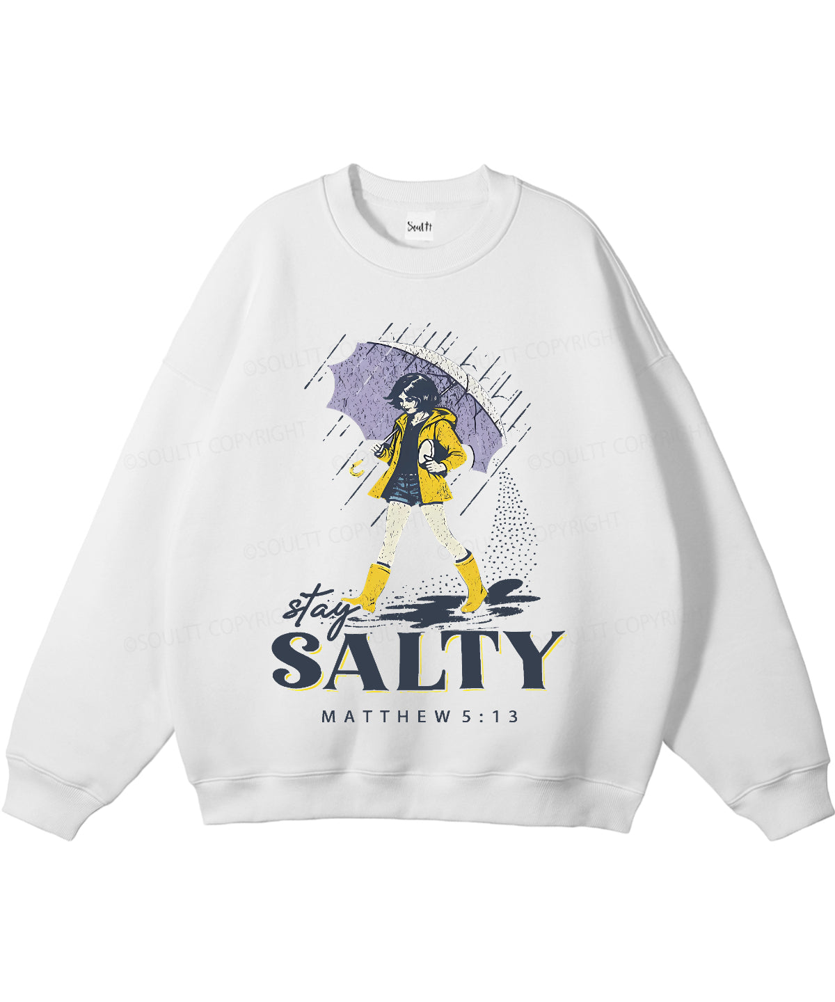 Stay Salty Christian Sweatshirt