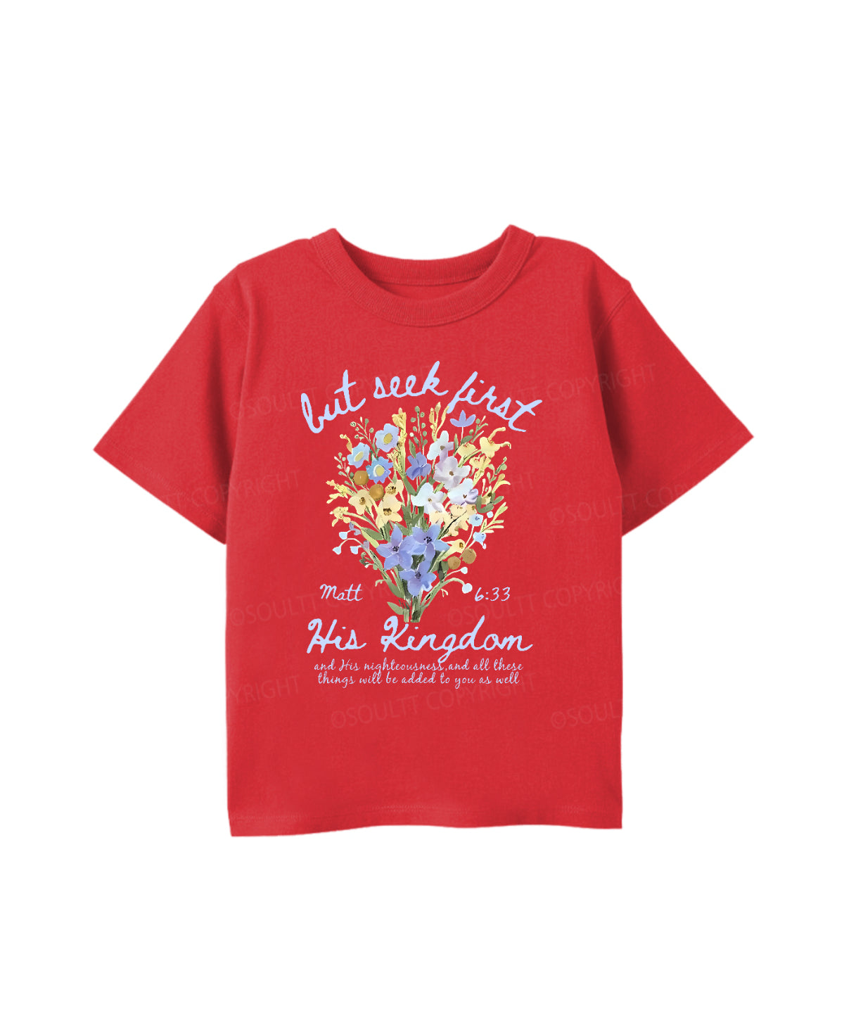 Kids His Kingdom Cotton Christian T-shirt