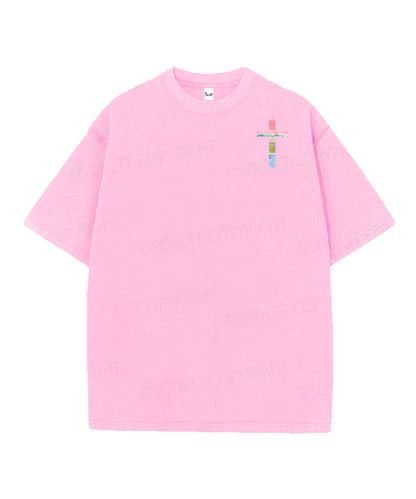 His Mercies Are New Every Morning Double Sided Unisex Christian Washed T-Shirt & Shorts