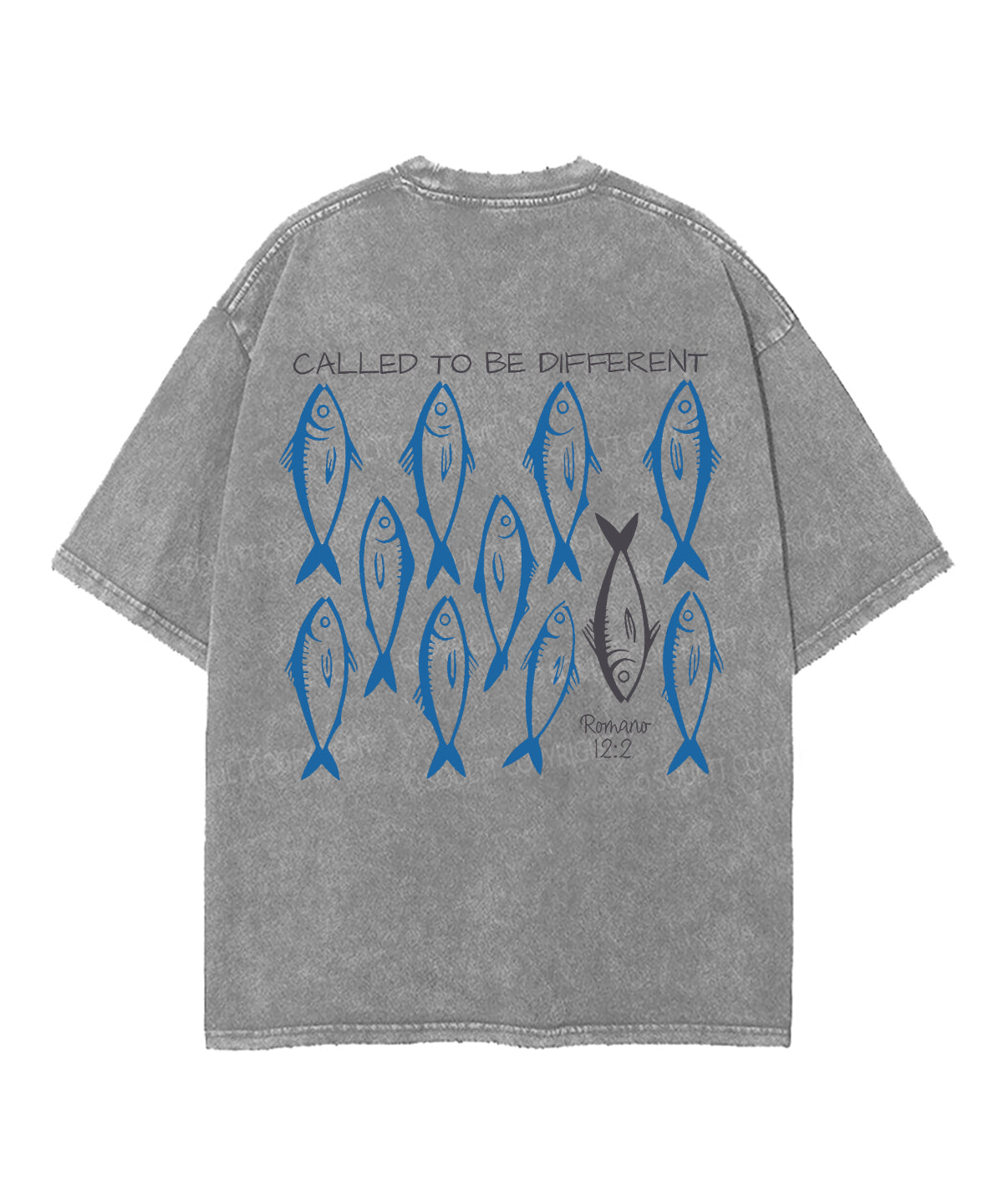 Called To Be Different Double Sided Unisex Washed Christian T-shirt