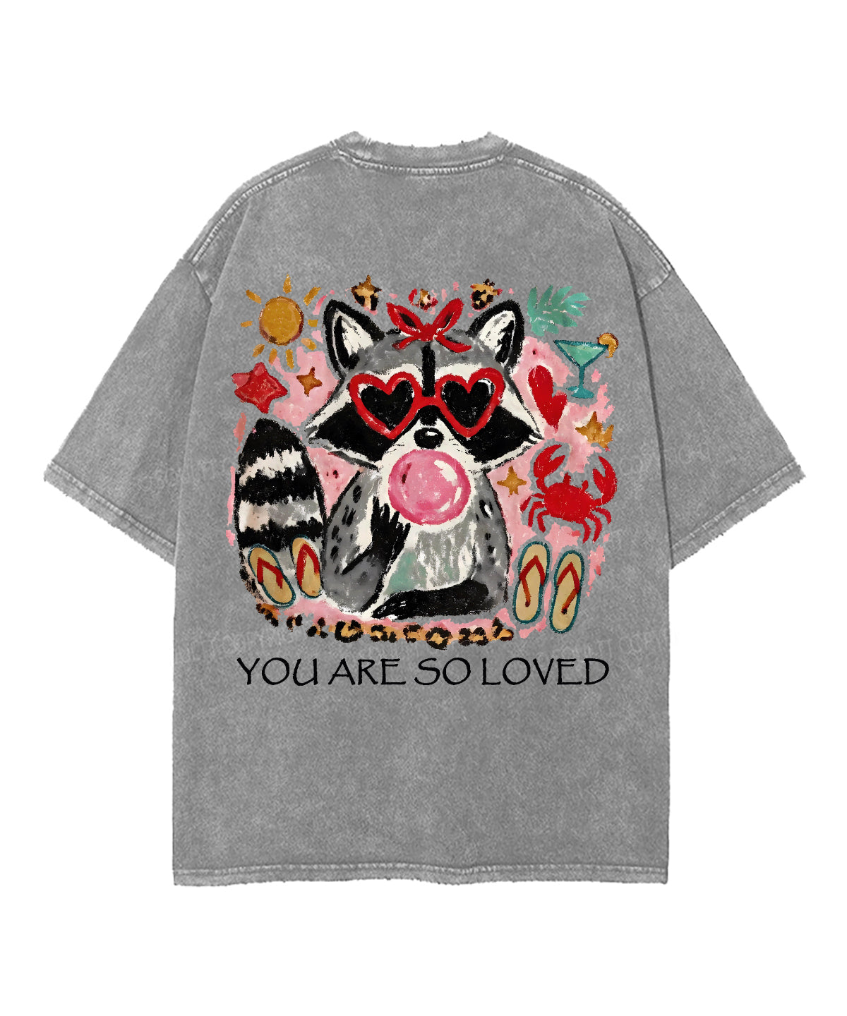 You Are So Loved Double Sided Unisex Washed Christian T-shirt