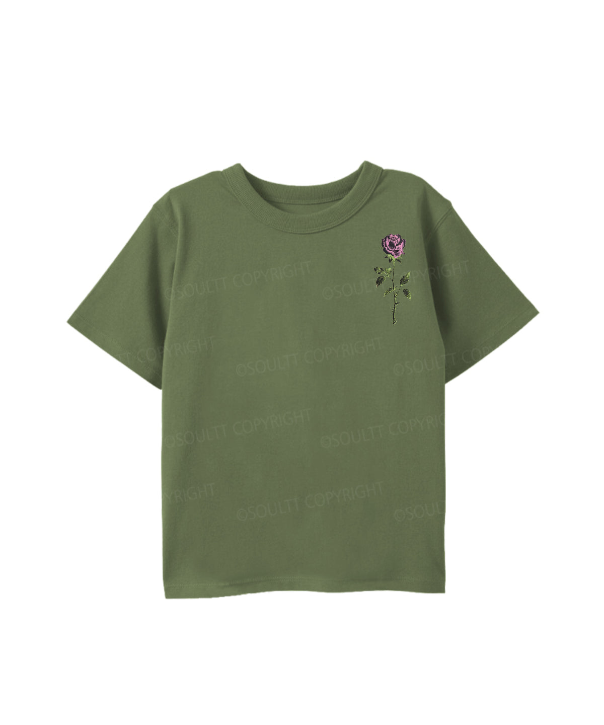 Kids Love Never Fails Double Sided Cotton Christian T-shirt