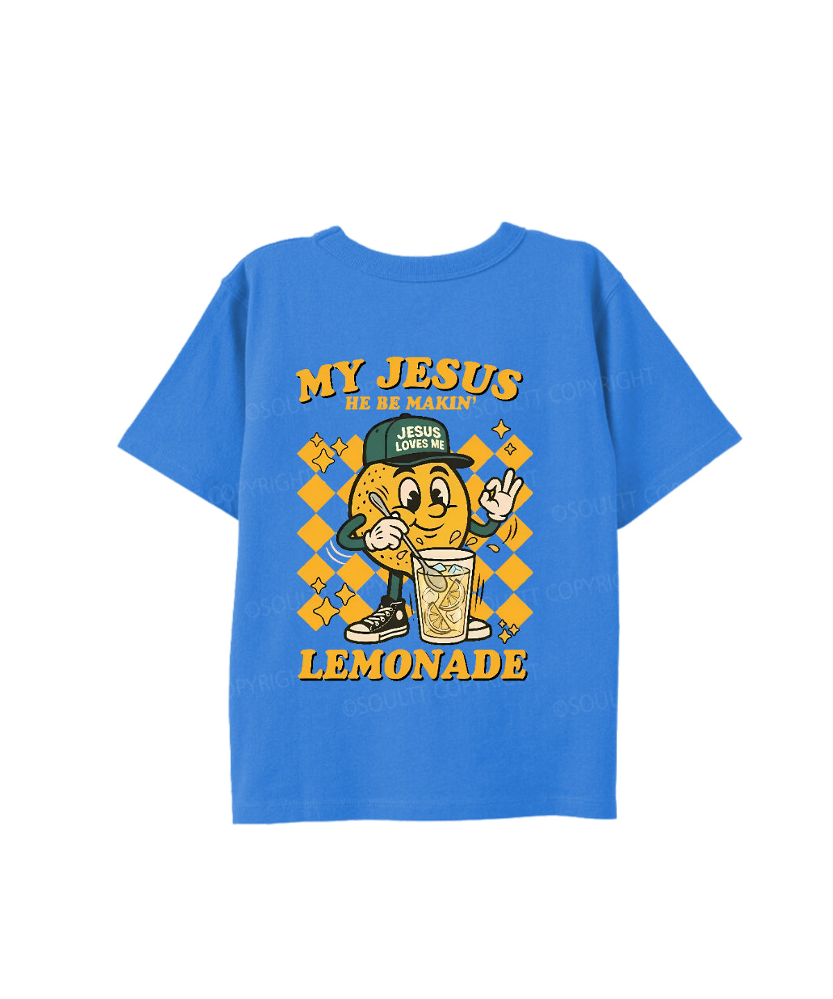 Kids Life Gave Me Some Lemons Double Sided Cotton Christian T-shirt