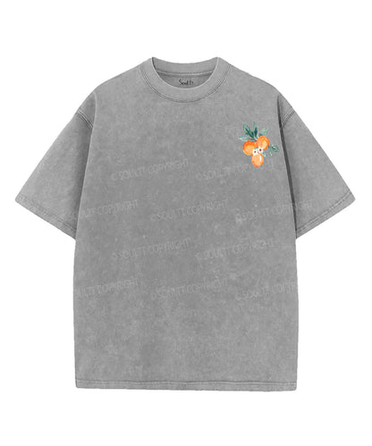 Fruit Of The Spirit Double Sided Unisex Washed Christian T-shirt