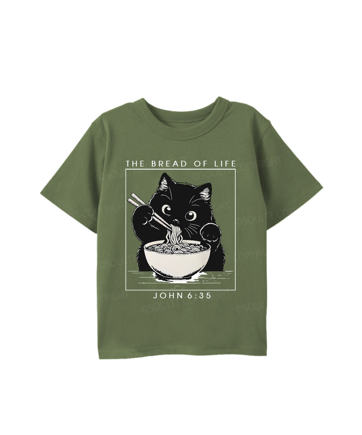 Kids The Bread Of Life Cotton Christian T-shirt