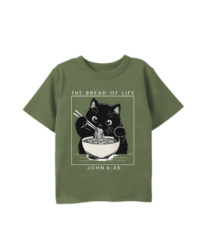 Kids The Bread Of Life Cotton Christian T-shirt