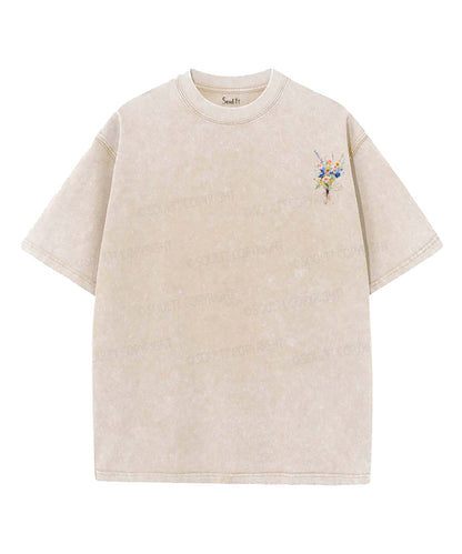 Created For Such A Time Double Sided Unisex Washed Christian T-shirt
