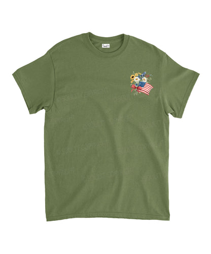 250 Years America Anniversary Double Sided Unisex Cotton Christian T-Shirt