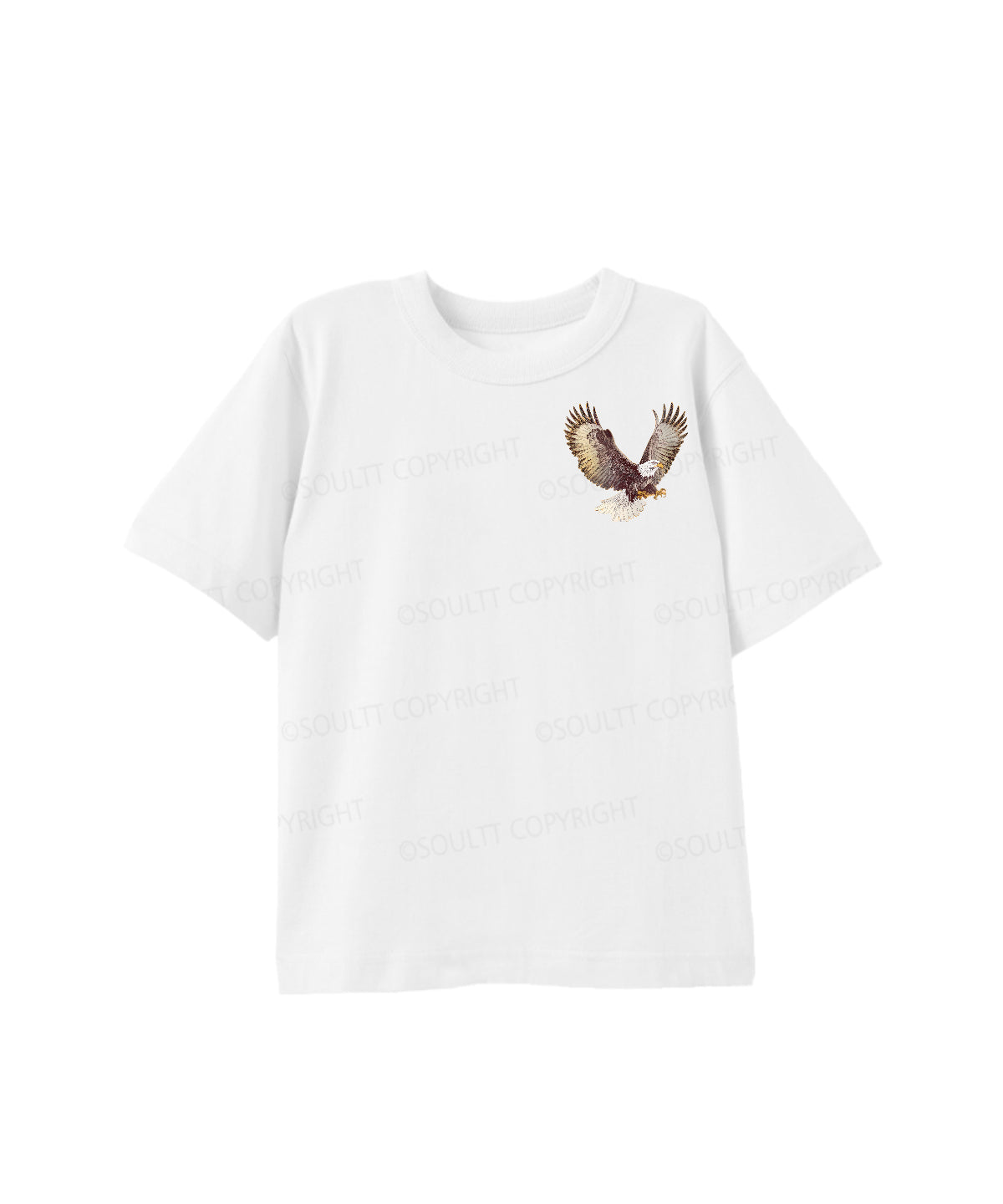 Kids 250 Years America Anniversary Double Sided Cotton Christian T-shirt