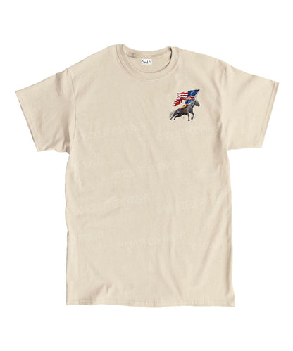 250 Years America Anniversary Double Sided Unisex Cotton Christian T-Shirt