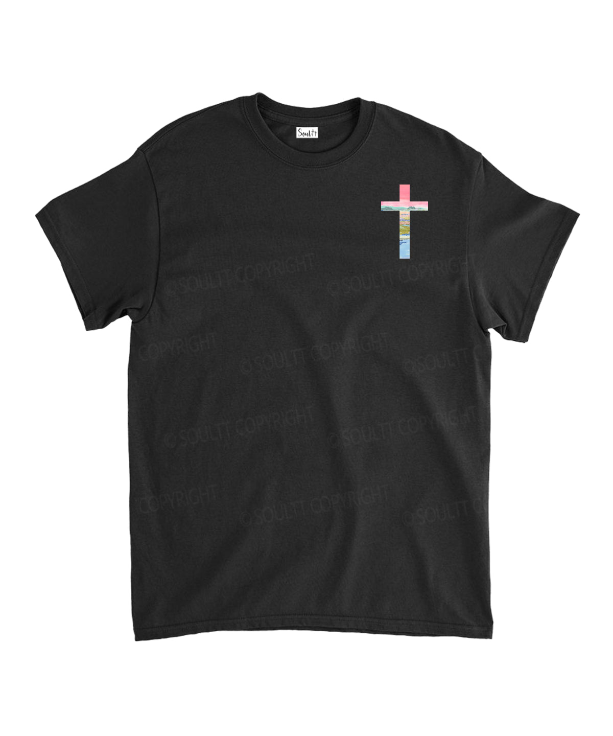 His Mercies Are New Every Morning Double Sided Unisex Cotton Christian T-Shirt