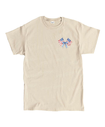 Blessed Is A Nation Whose god Is The Lord Double Sided Unisex Cotton Christian T-Shirt