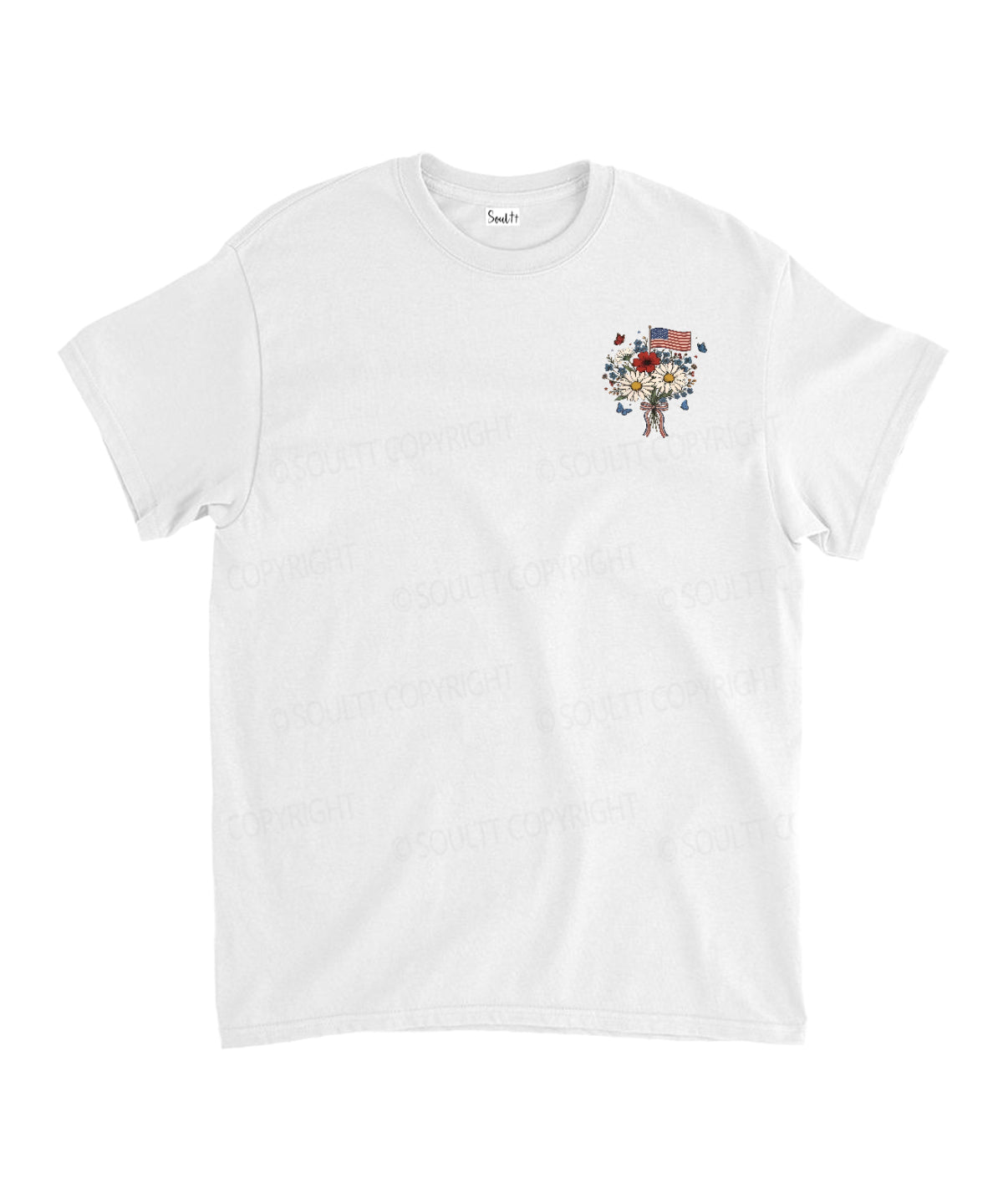 Faith Freedom Double Sided Unisex Cotton Christian T-Shirt