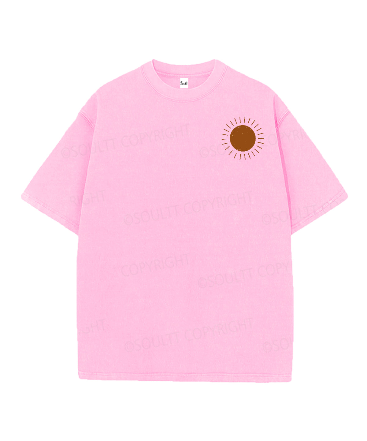 Praise The Lord Double Sided Unisex Christian Washed T-Shirt & Shorts