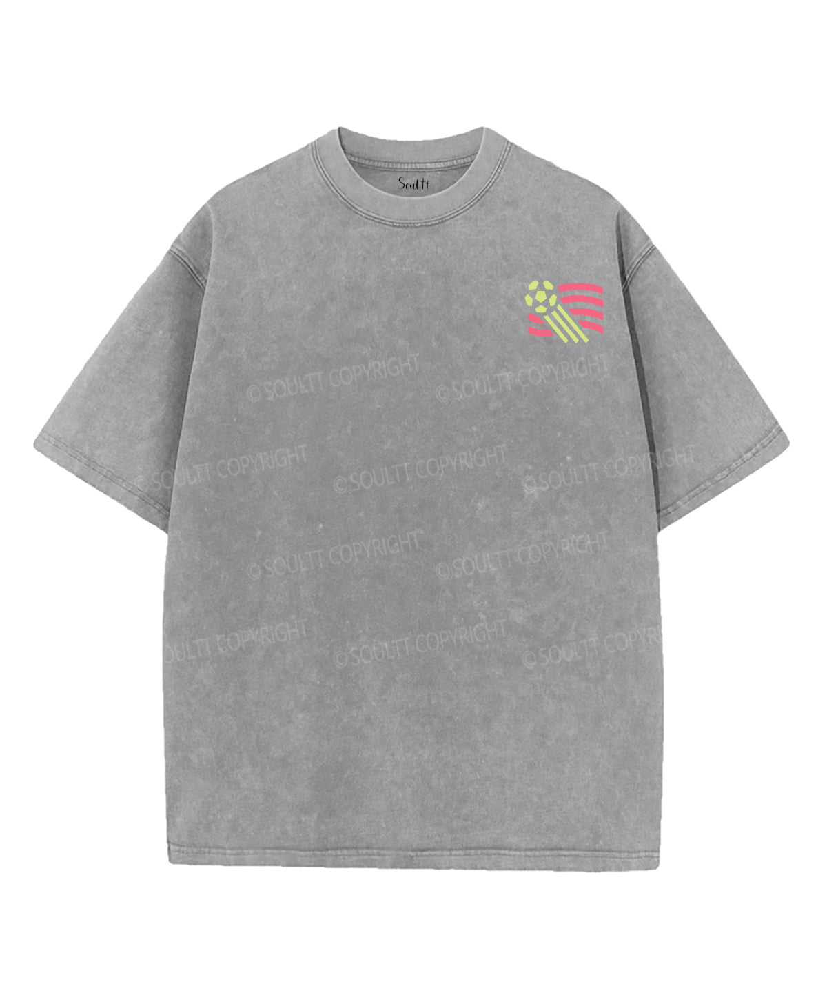 World Cup Double Sided Unisex Washed Christian T-shirt