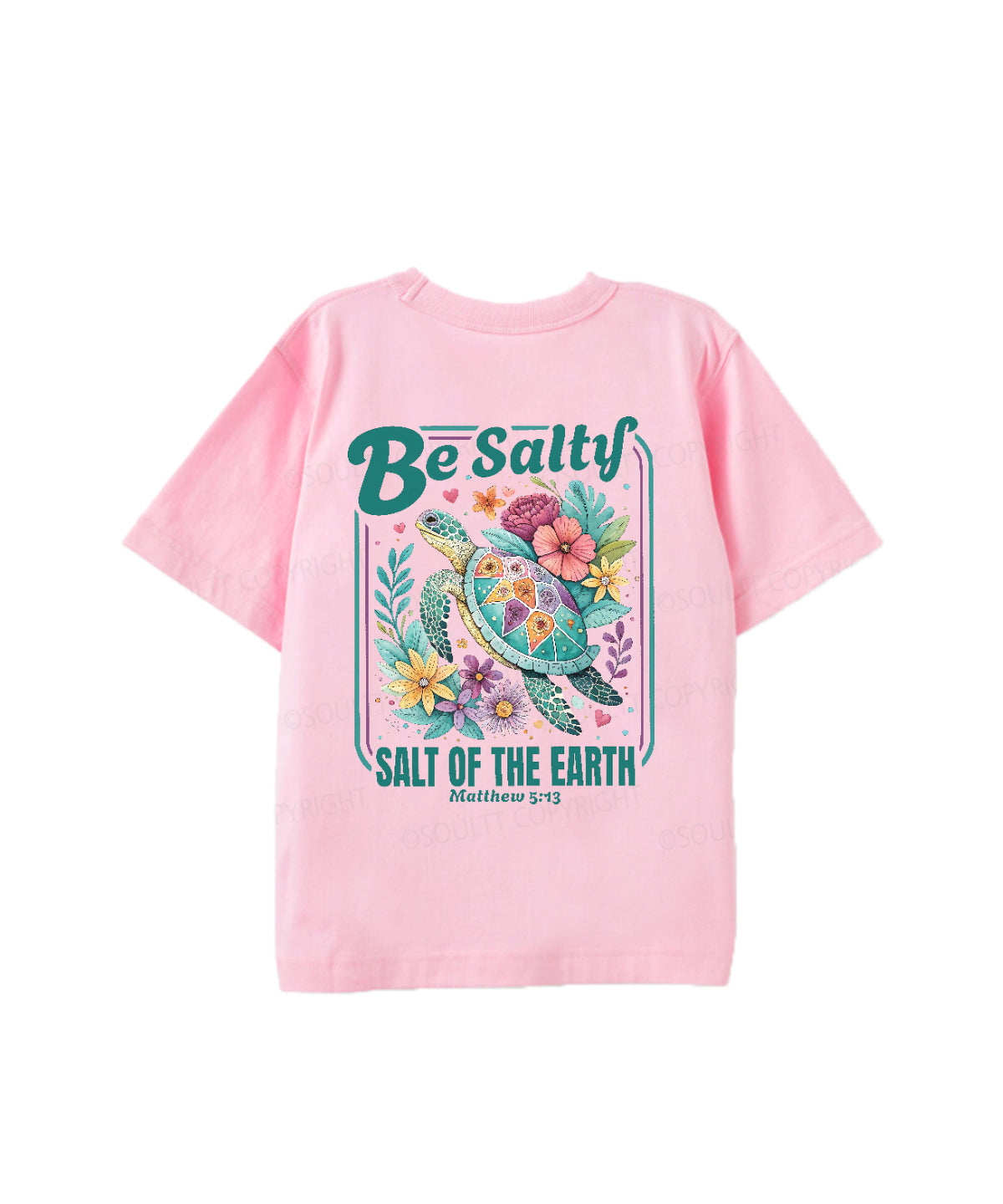 Kids Salt Of The Earth Double Sided Cotton Christian T-shirt