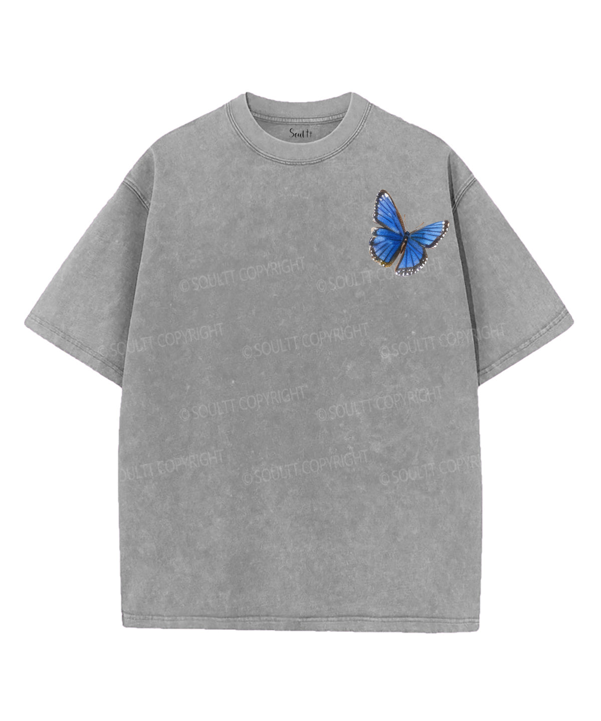 Christ Has Set Us Free Double Sided Unisex Washed Christian T-shirt