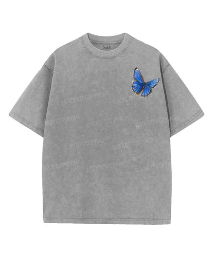 Christ Has Set Us Free Double Sided Unisex Washed Christian T-shirt