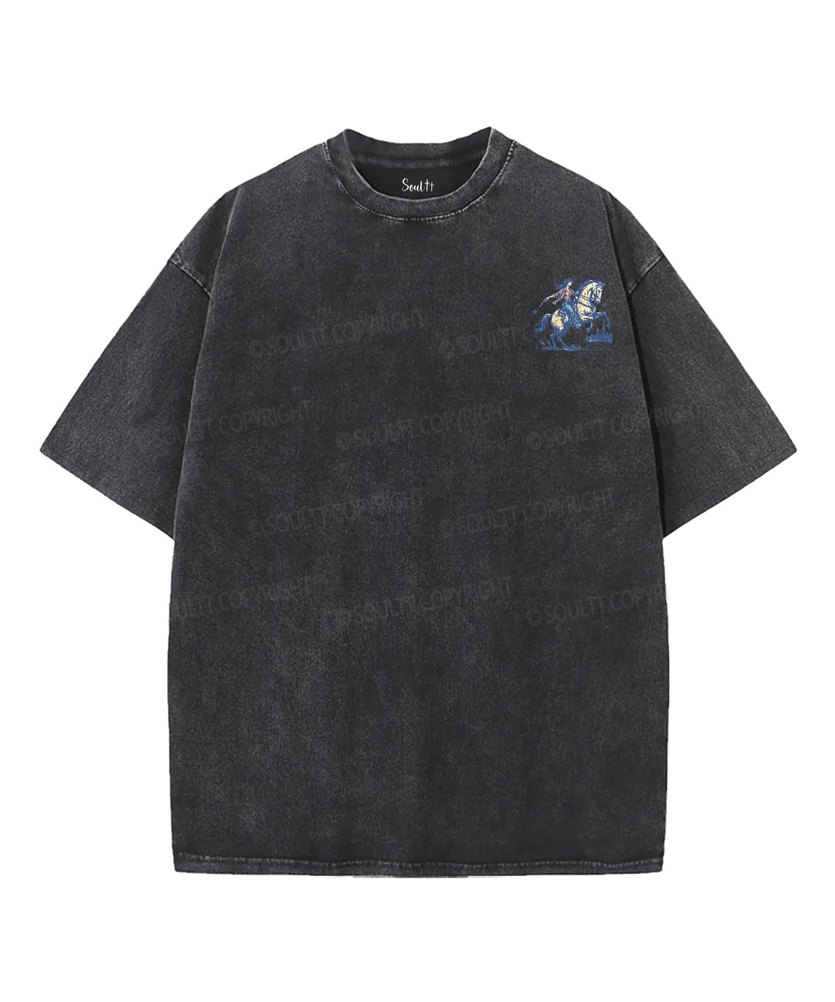 250 Years America Anniversary Double Sided Unisex Washed Christian T-shirt