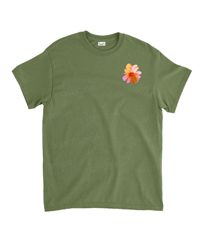 Consider The Wildflowers Double Sided Unisex Cotton Christian T-Shirt