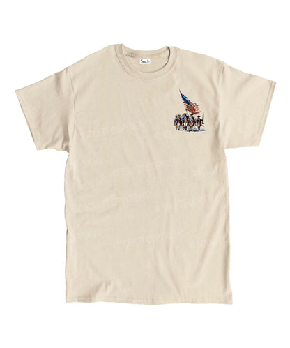 250 Years America Anniversary Double Sided Unisex Cotton Christian T-Shirt