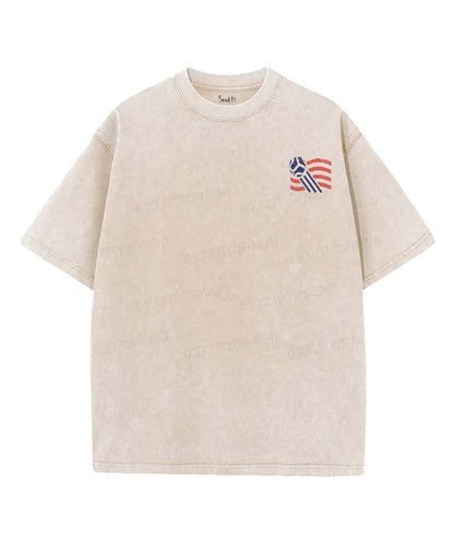 2026 World Cup Double Sided Unisex Washed Christian T-shirt