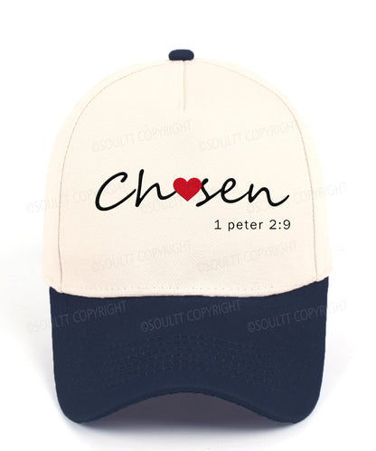 Chosen Embroidered Christian Trucker Hat