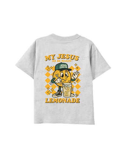 Kids Life Gave Me Some Lemons Double Sided Cotton Christian T-shirt