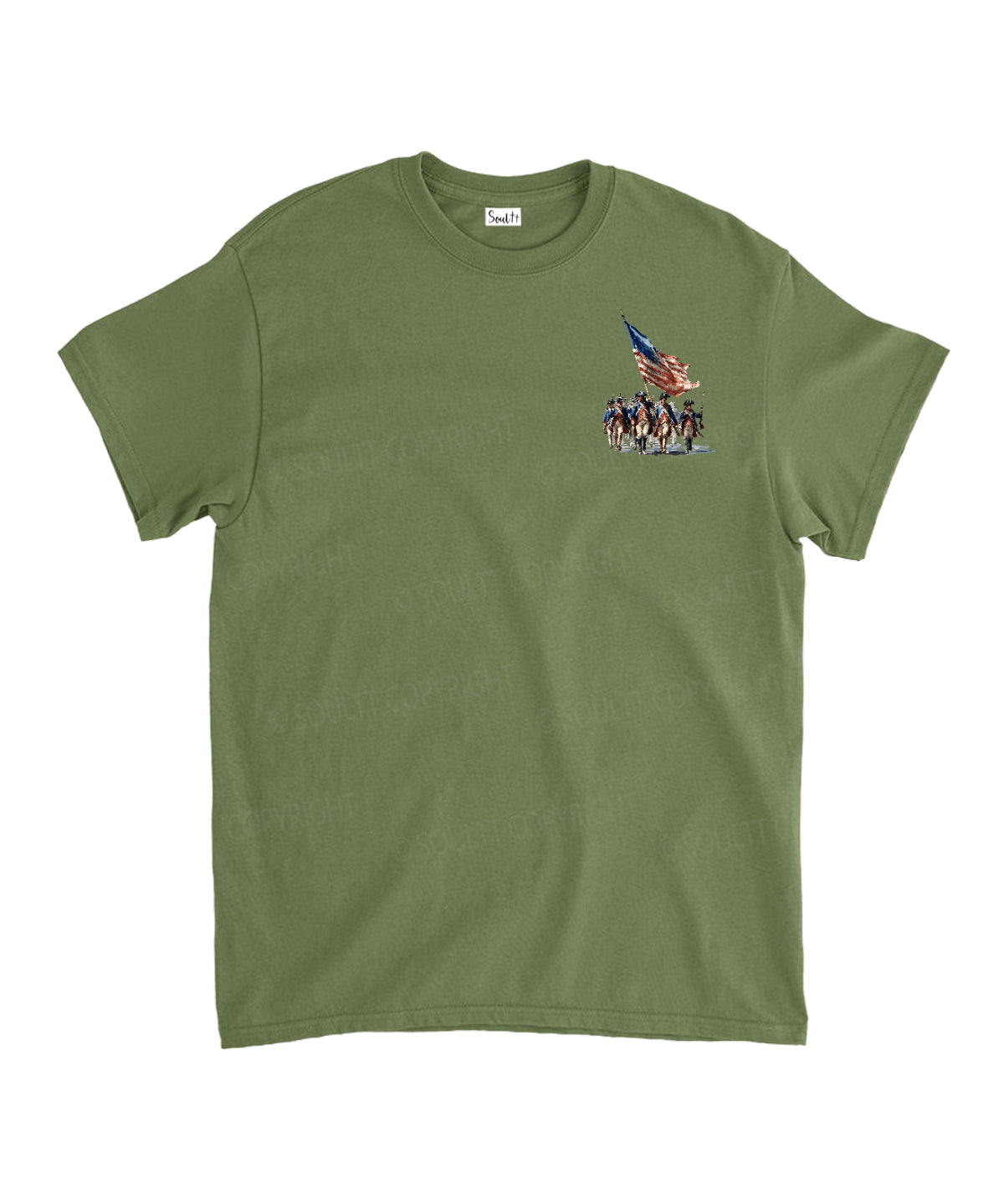250 Years America Anniversary Double Sided Unisex Cotton Christian T-Shirt