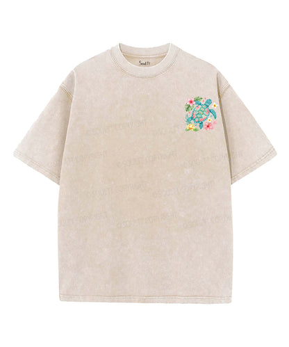 Love Is Kind Double Sided Unisex Washed Christian T-shirt