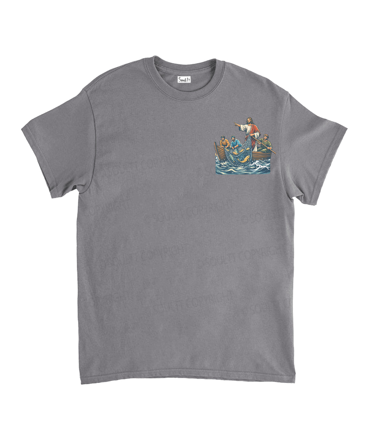 We're Going Fishing Double Sided Unisex Cotton Christian T-Shirt