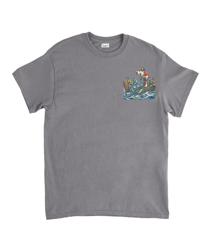 We're Going Fishing Double Sided Unisex Cotton Christian T-Shirt