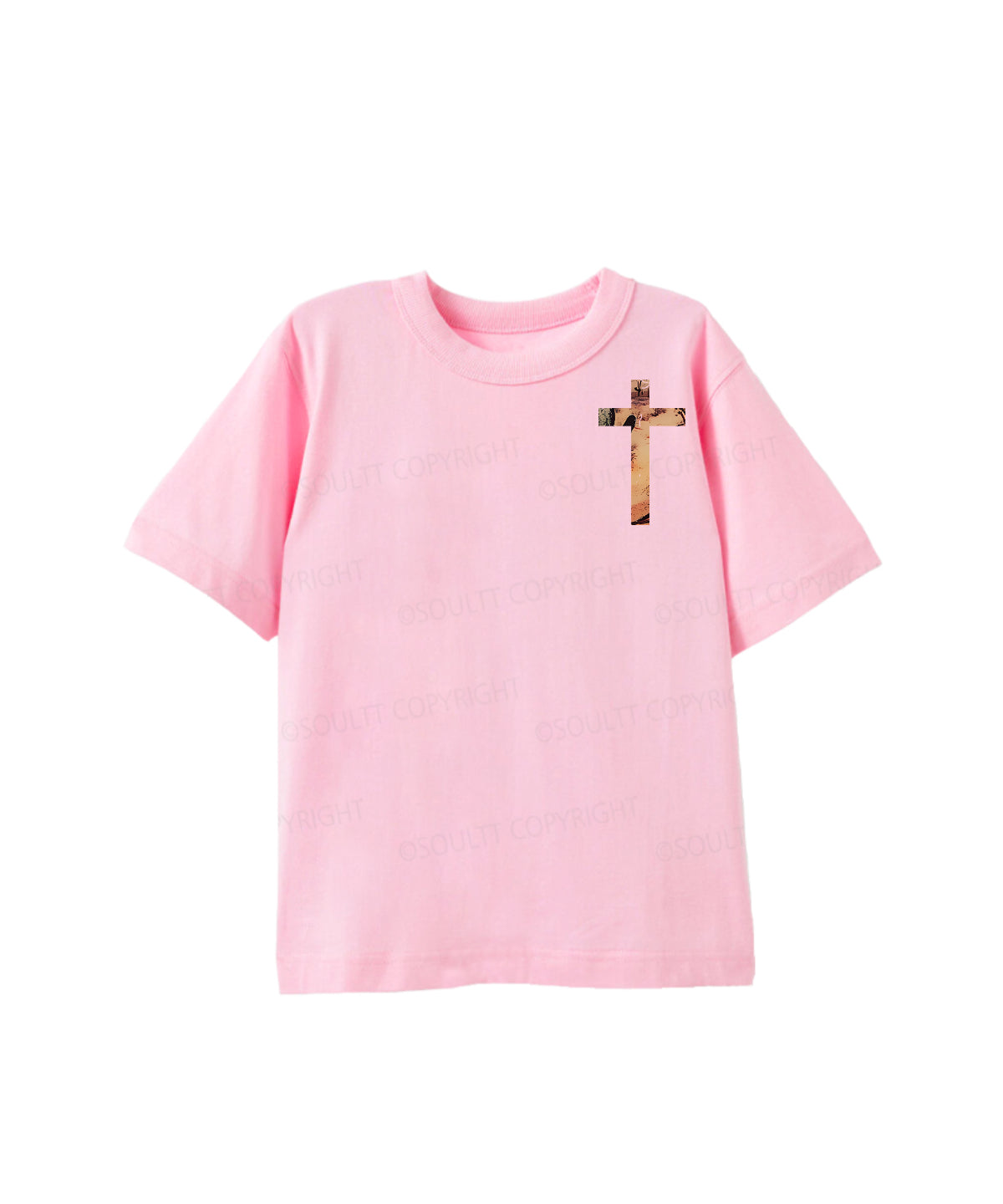 Kids Heavens Declare The Glory Of God Double Sided Cotton Christian T-shirt