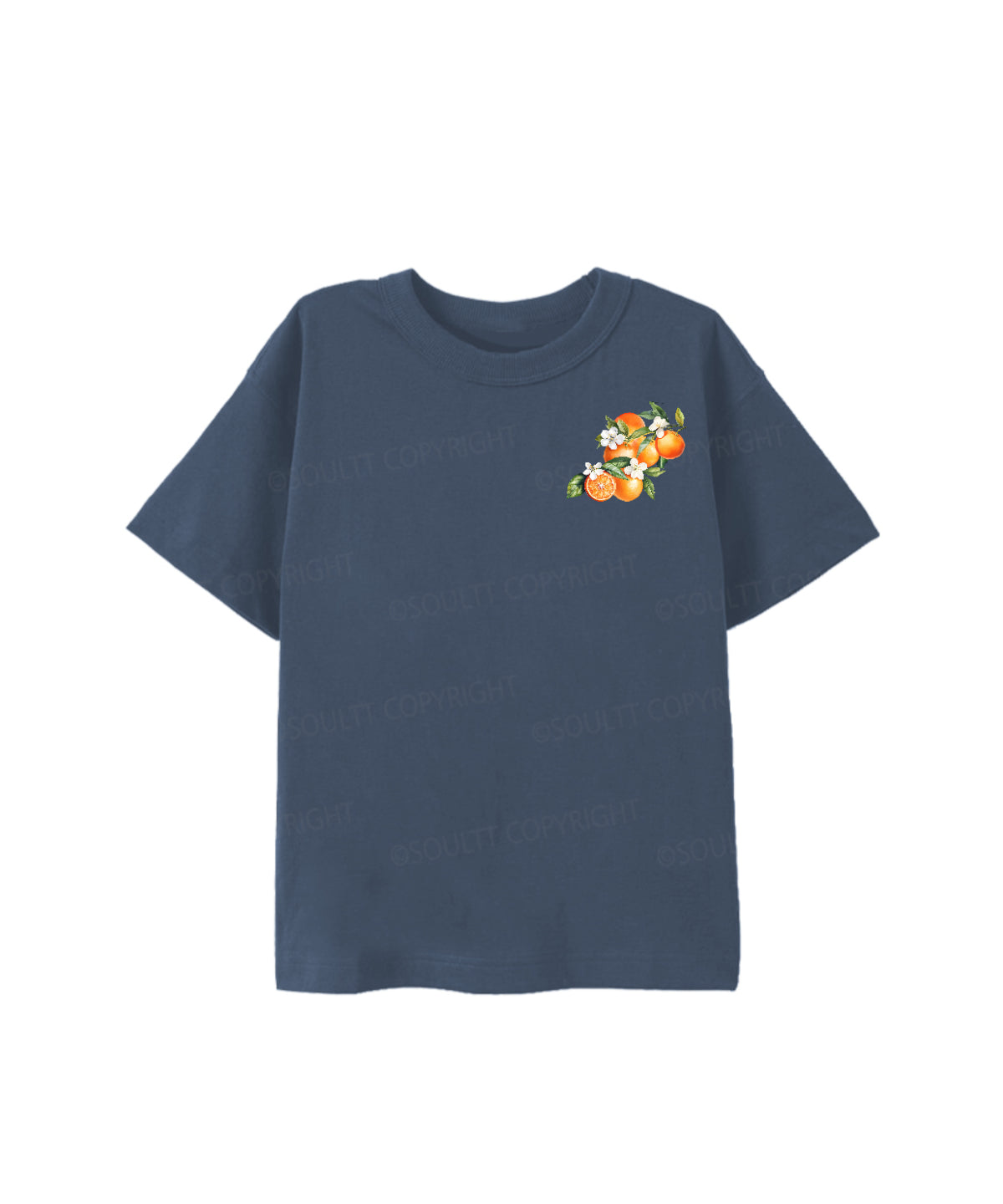 Kids Fruit Of The Spirit Double Sided Cotton Christian T-shirt