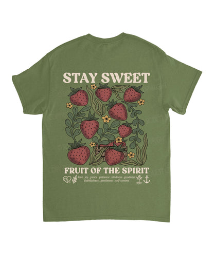 Fruit Of The Spirit Double Sided Unisex Cotton Christian T-Shirt