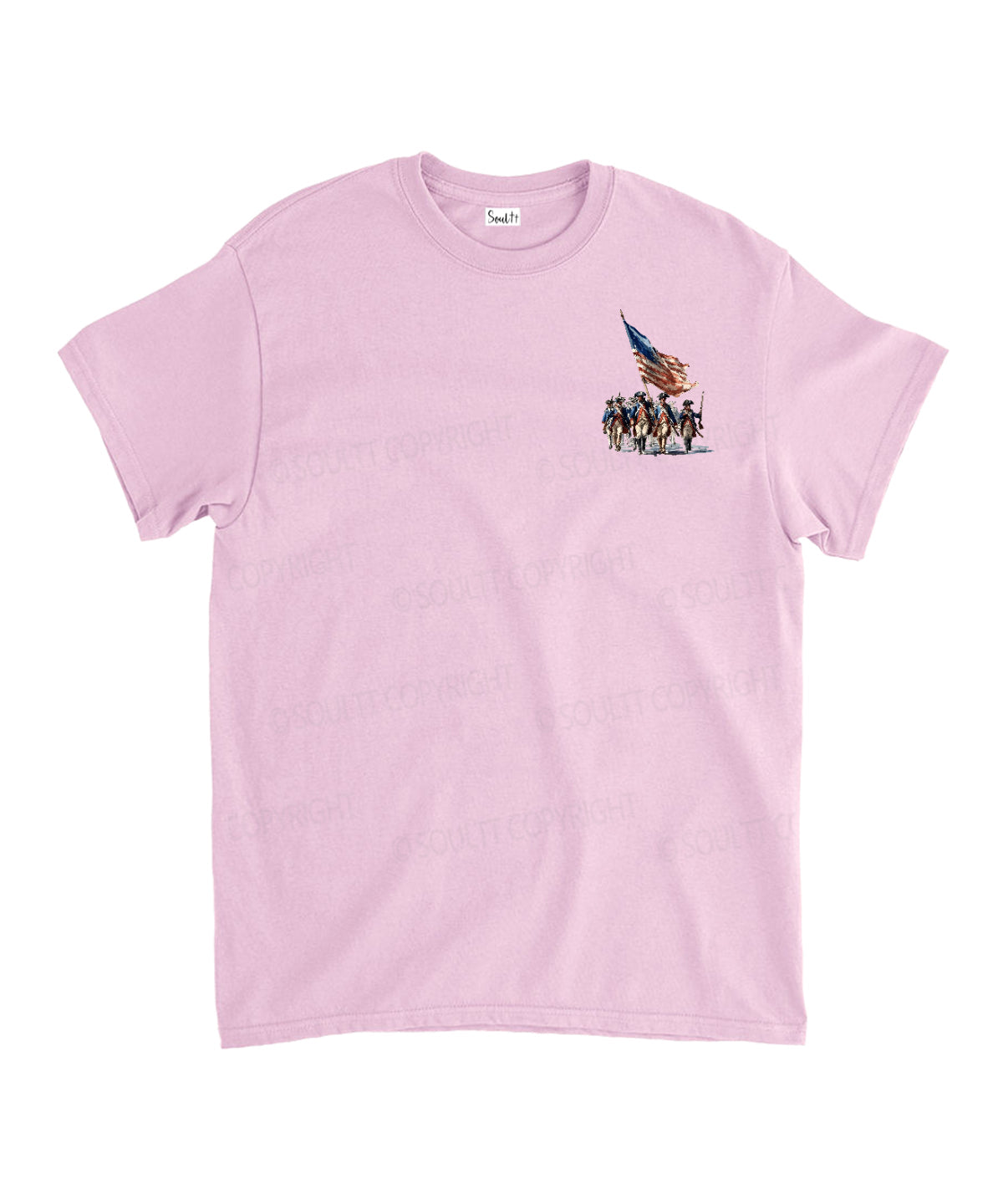 250 Years America Anniversary Double Sided Unisex Cotton Christian T-Shirt