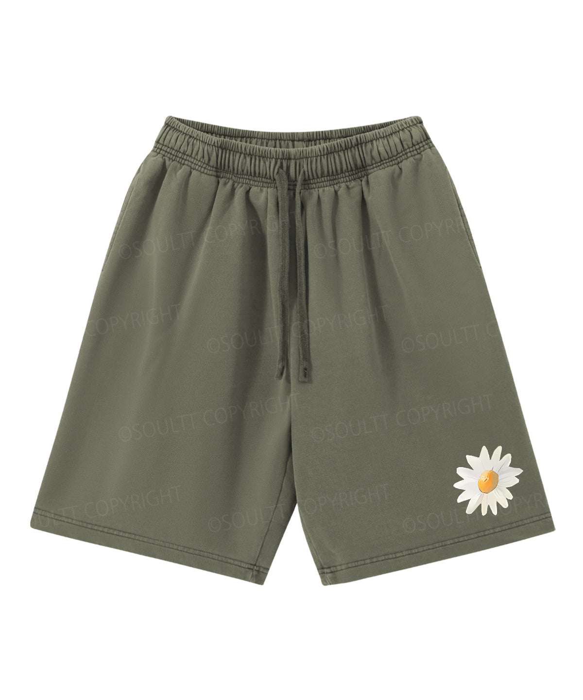 Consider The Wildflowers Double Sided Unisex Christian Washed T-Shirt & Shorts