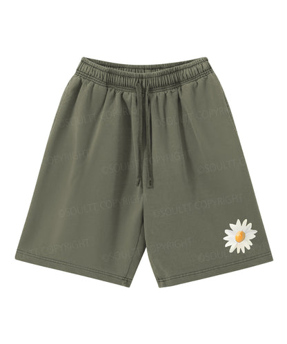 Consider The Wildflowers Double Sided Unisex Christian Washed T-Shirt & Shorts