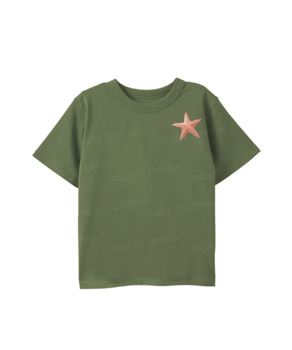 Kids We're Doing God's Will Double Sided Cotton Christian T-shirt