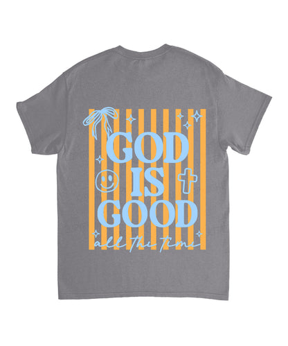 God Is Good All The Time Double Sided Unisex Cotton Christian T-Shirt