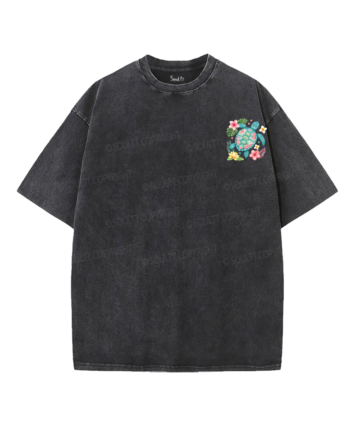 Love Is Kind Double Sided Unisex Washed Christian T-shirt