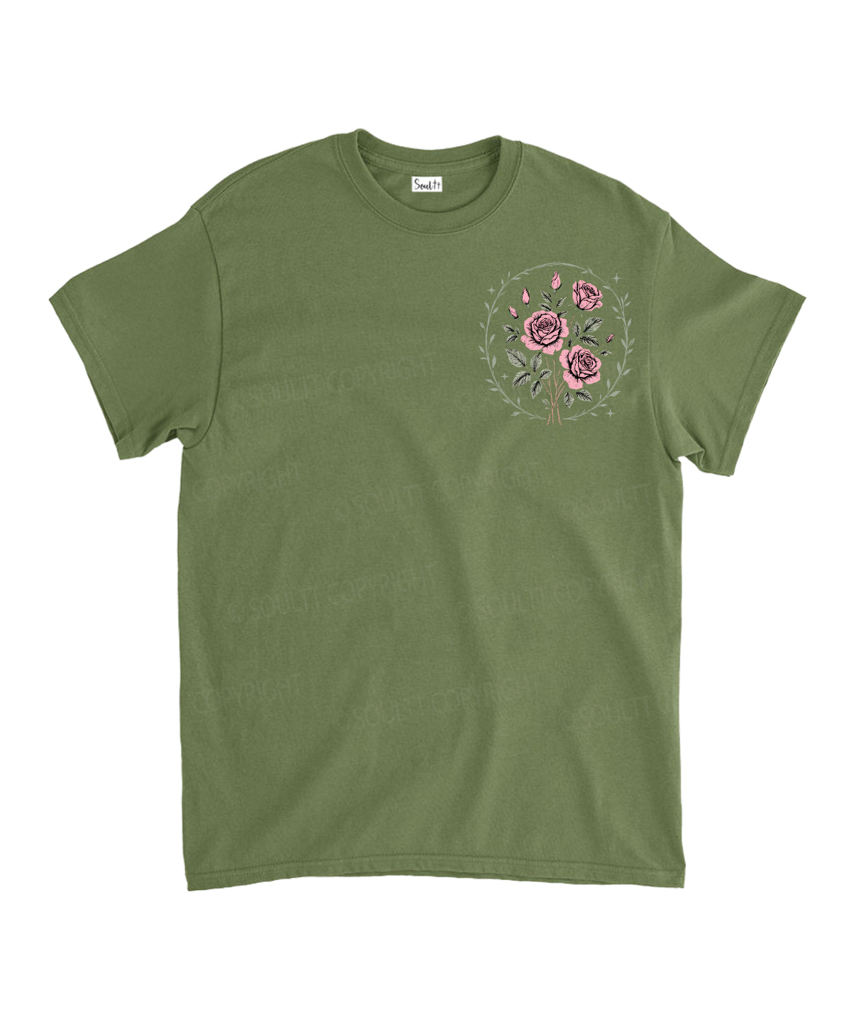 Abide Double Sided Unisex Cotton Christian T-Shirt