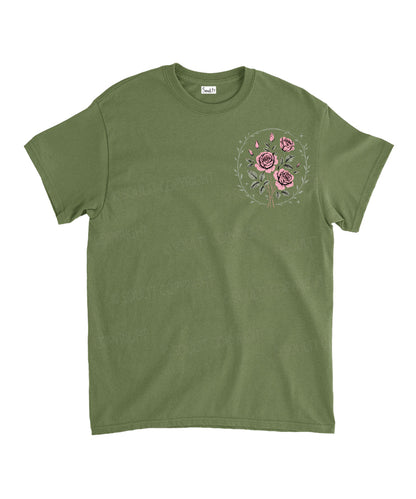 Abide Double Sided Unisex Cotton Christian T-Shirt
