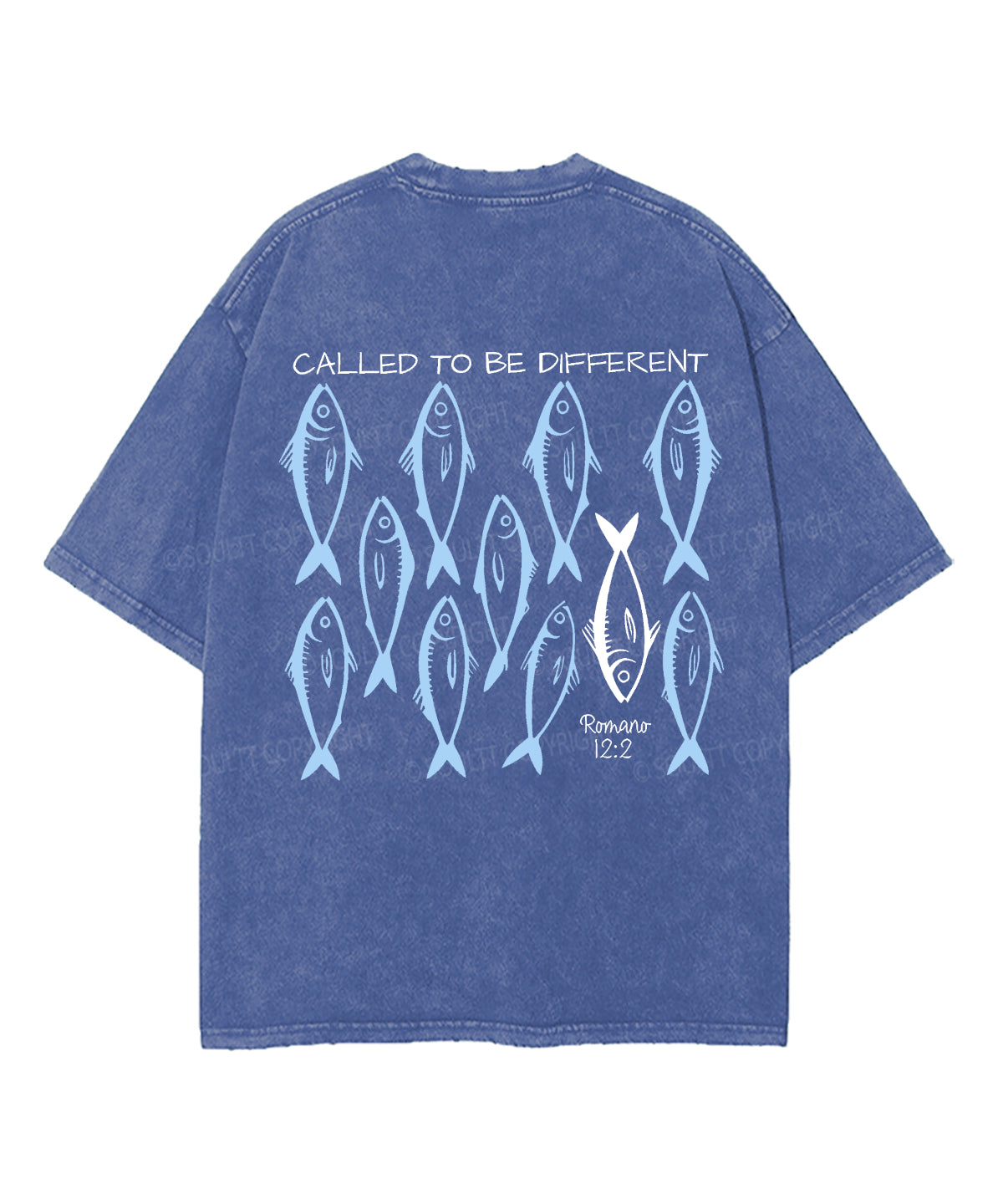 Called To Be Different Double Sided Unisex Washed Christian T-shirt