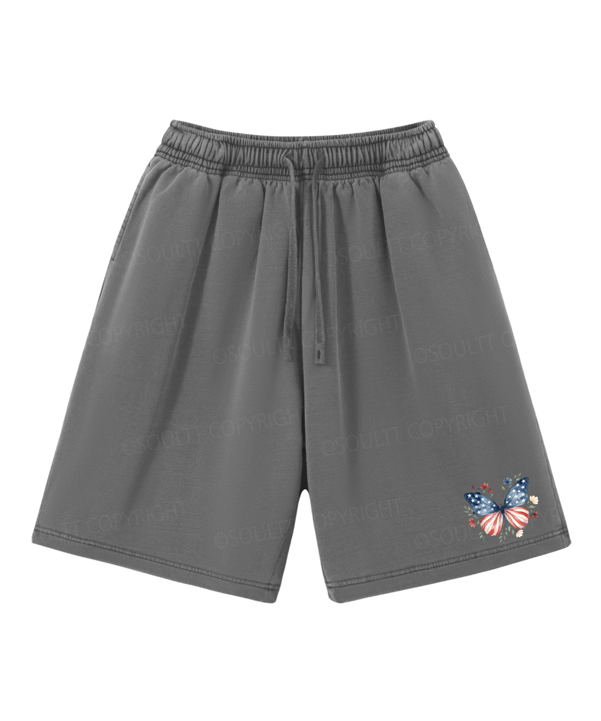 250 Years America Anniversary Double Sided Unisex Christian Washed T-Shirt & Shorts