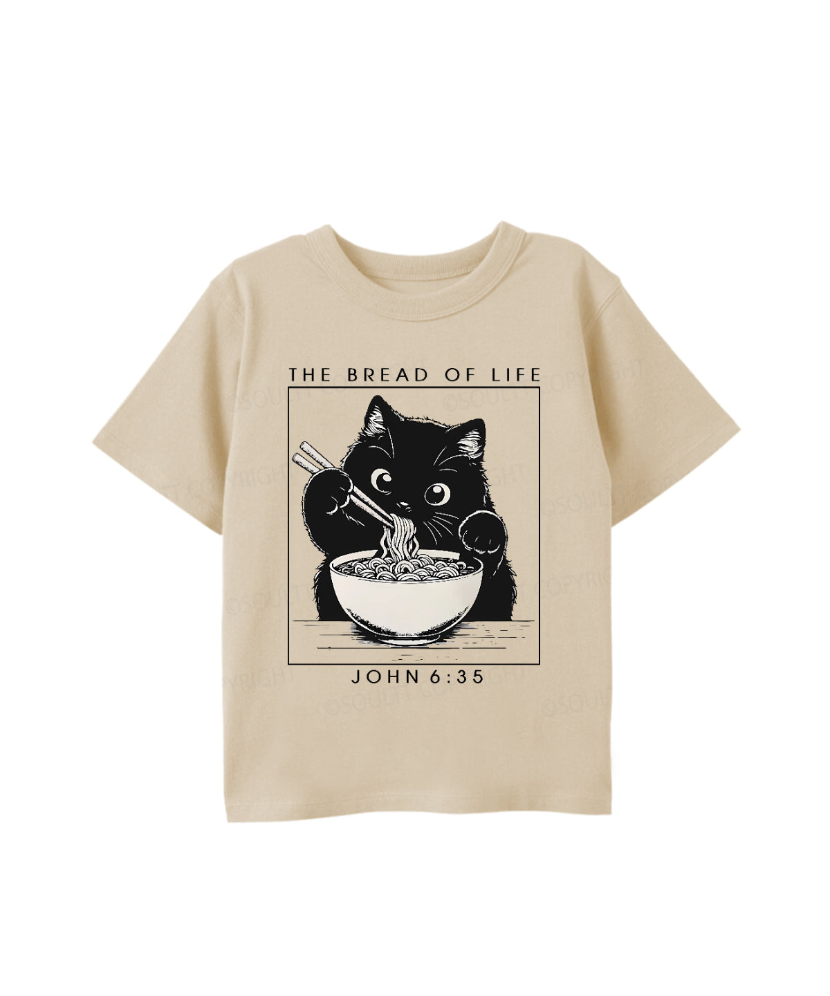Kids The Bread Of Life Cotton Christian T-shirt