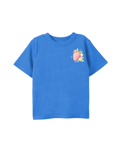 Kids The Lord Is Good Double Sided Cotton Christian T-shirt