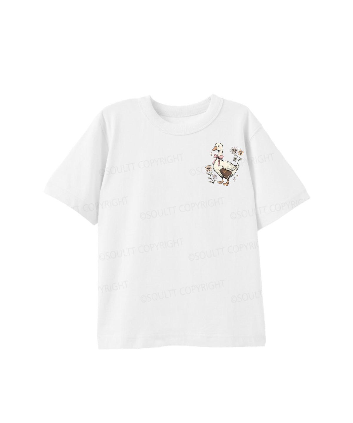 Kids Off To Praise The Lord Double Sided Cotton Christian T-shirt