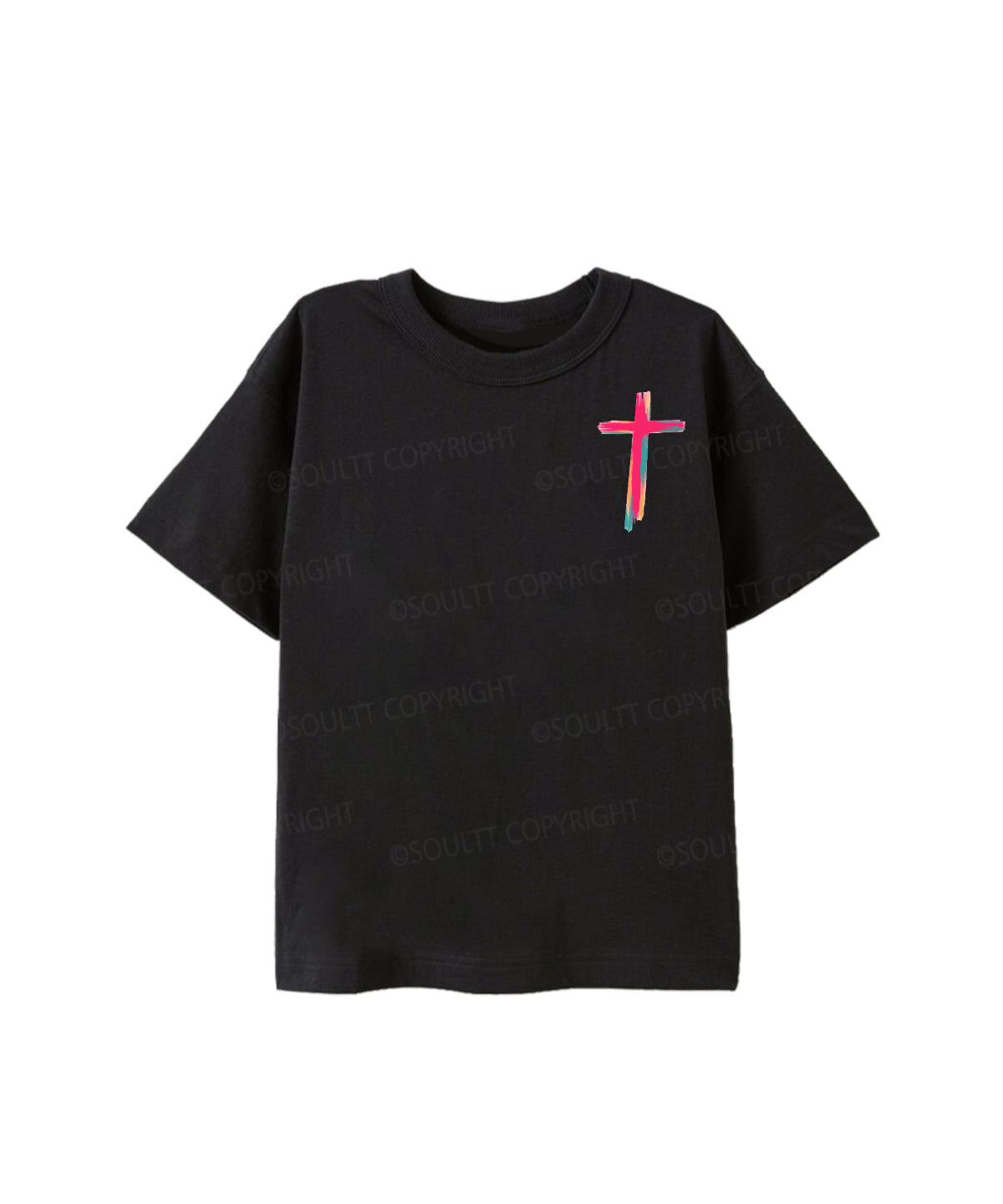 Kids Jesus The Way Double Sided Cotton Christian T-shirt