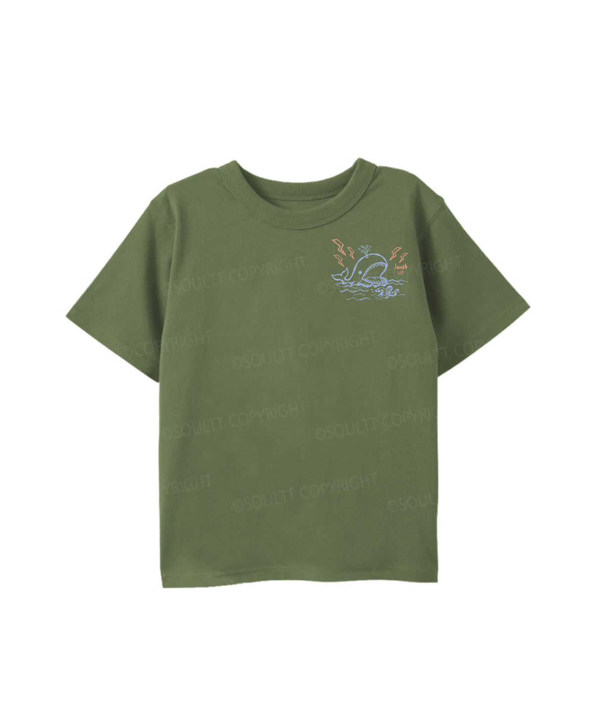 Kids We're Doing God's Will Double Sided Cotton Christian T-shirt